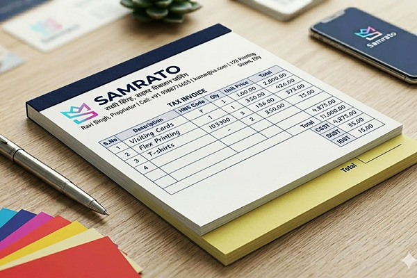 Receipt Book Printing